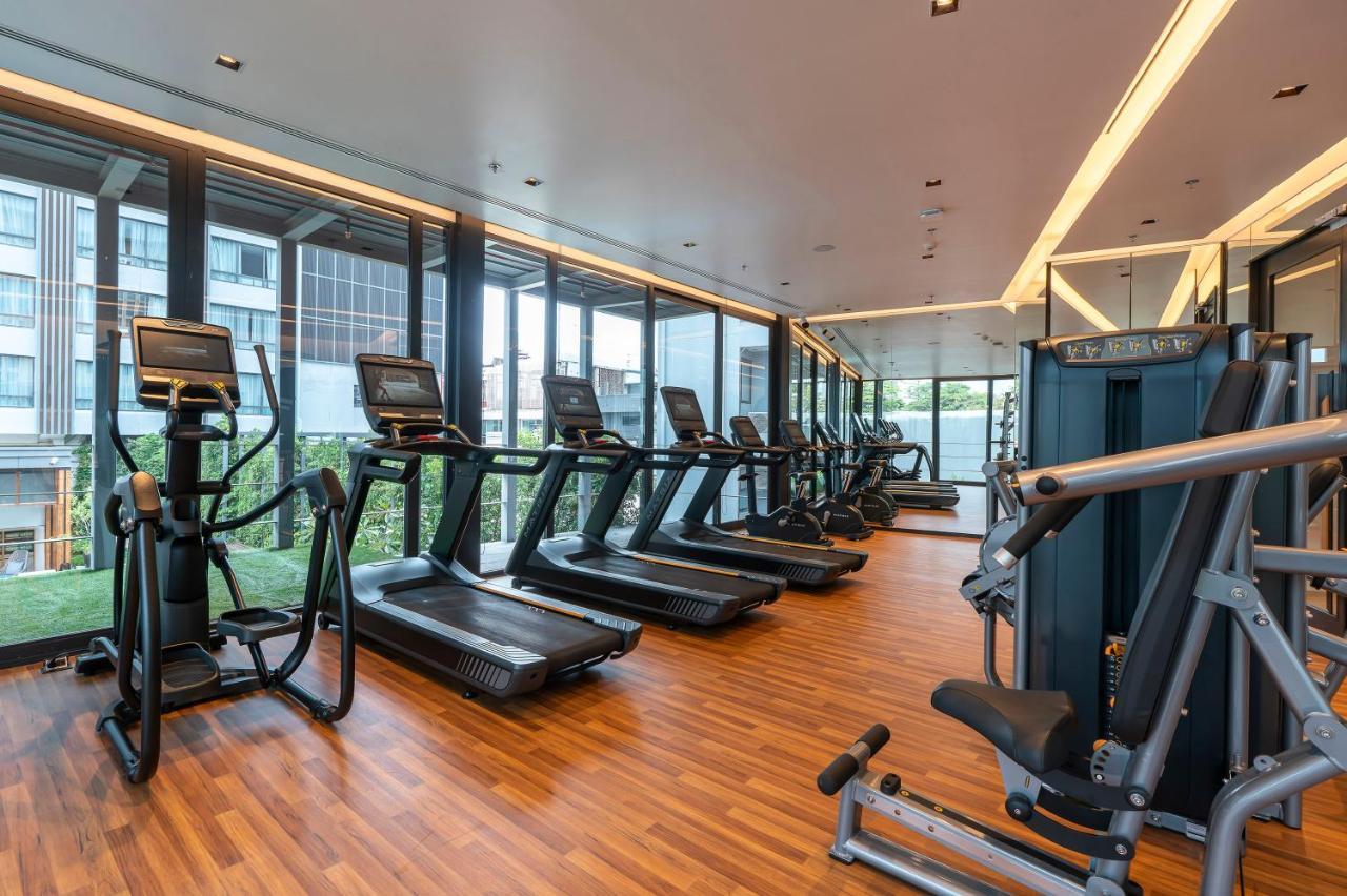 Hotel Melia Chiang Mai Esterno foto The gym at the hotel